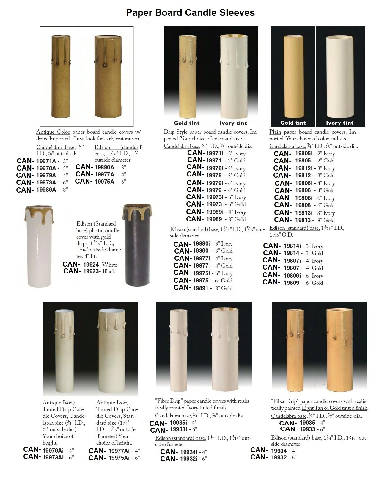 Chandelier Candle Sleeves The Lighting Guy Ontario