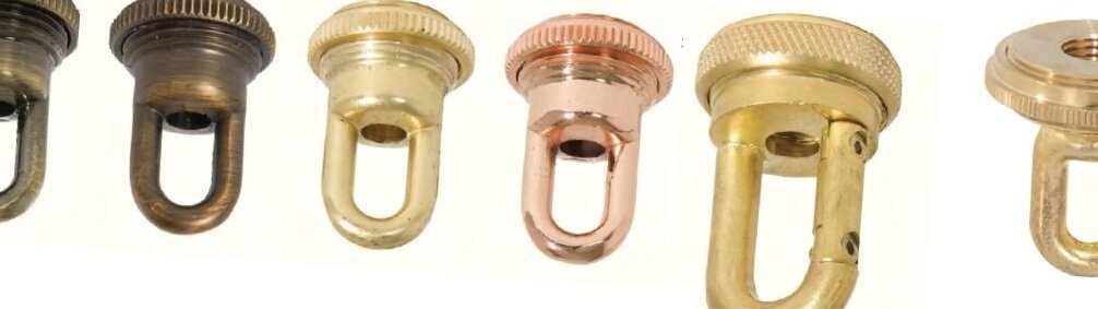 Solid Brass Ribb Socket Cover Lamp Part Repair Fixture Break Many Uses 
