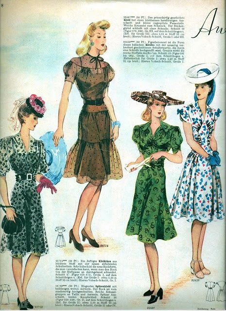 1942 Vintage Fashion Magazine