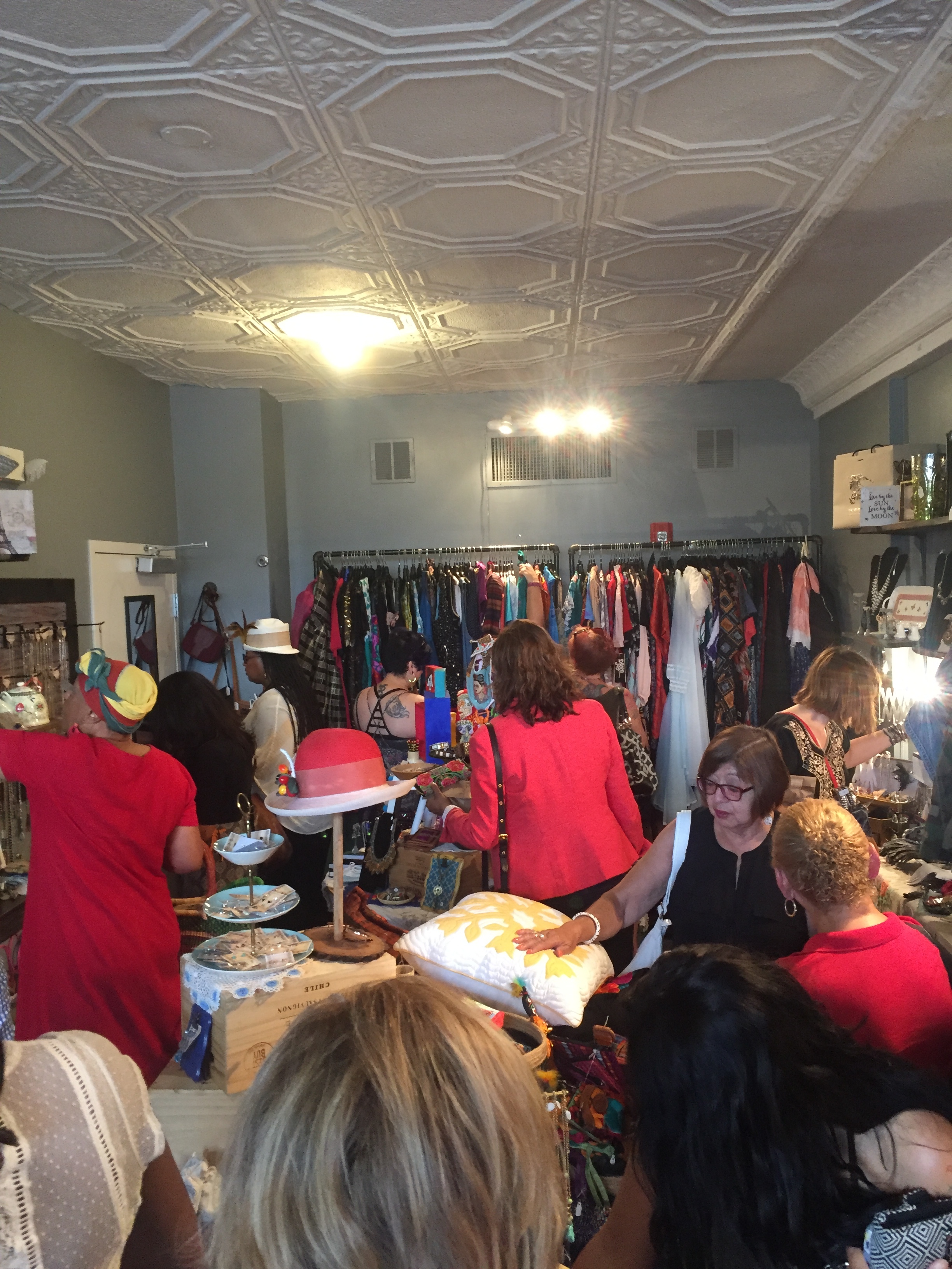 Busy grand opening day!! So freaking happy that it was a packed house! $$$$