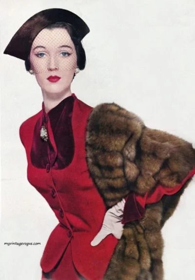 Model Dovima, 1950