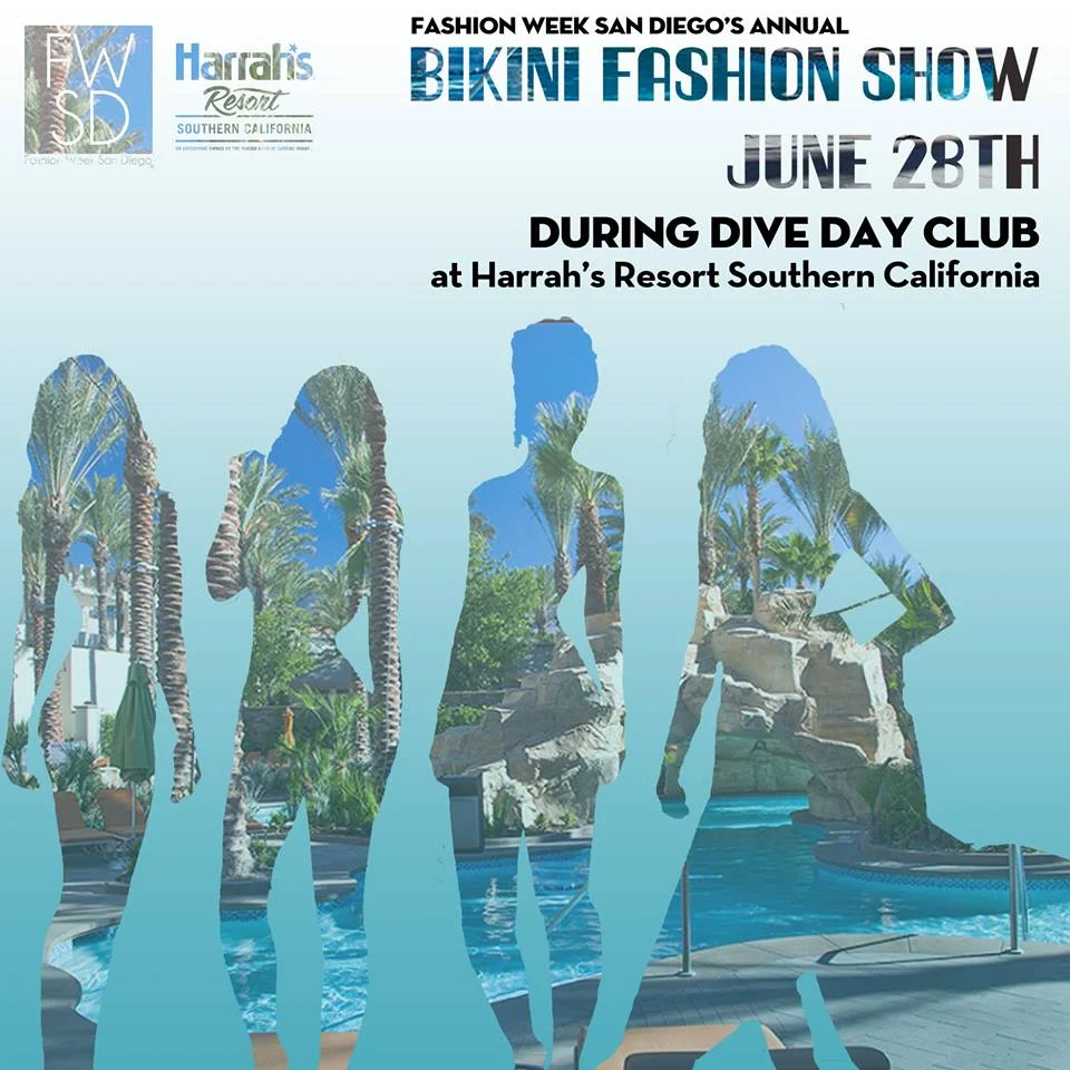 Fashion Week San Diego Bikini Fashion show at Dive Day Club