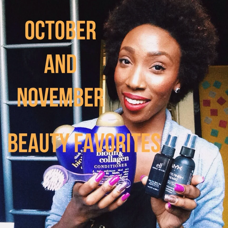 October and November Beauty Favorites 2015