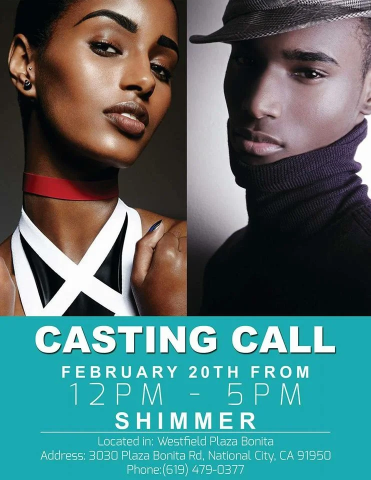 Model Casting February 20th, 2016