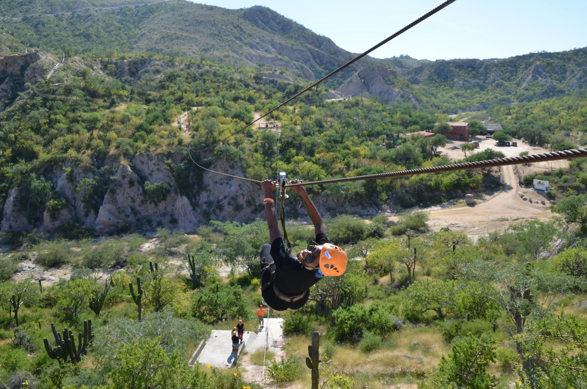There were I think 7 different zip lines... didn't know there would be so many!!!