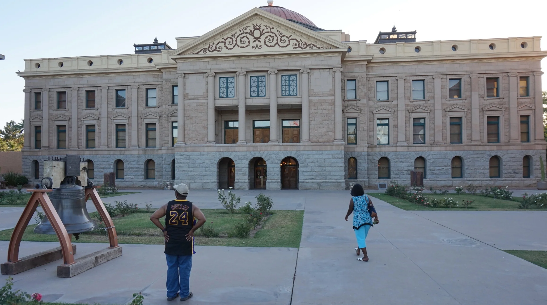 The Capitol Museum!!! It was closed when we were there, so we weren't able to go in. But, we did take a look around and they really do a great job of taking care of their buildings.