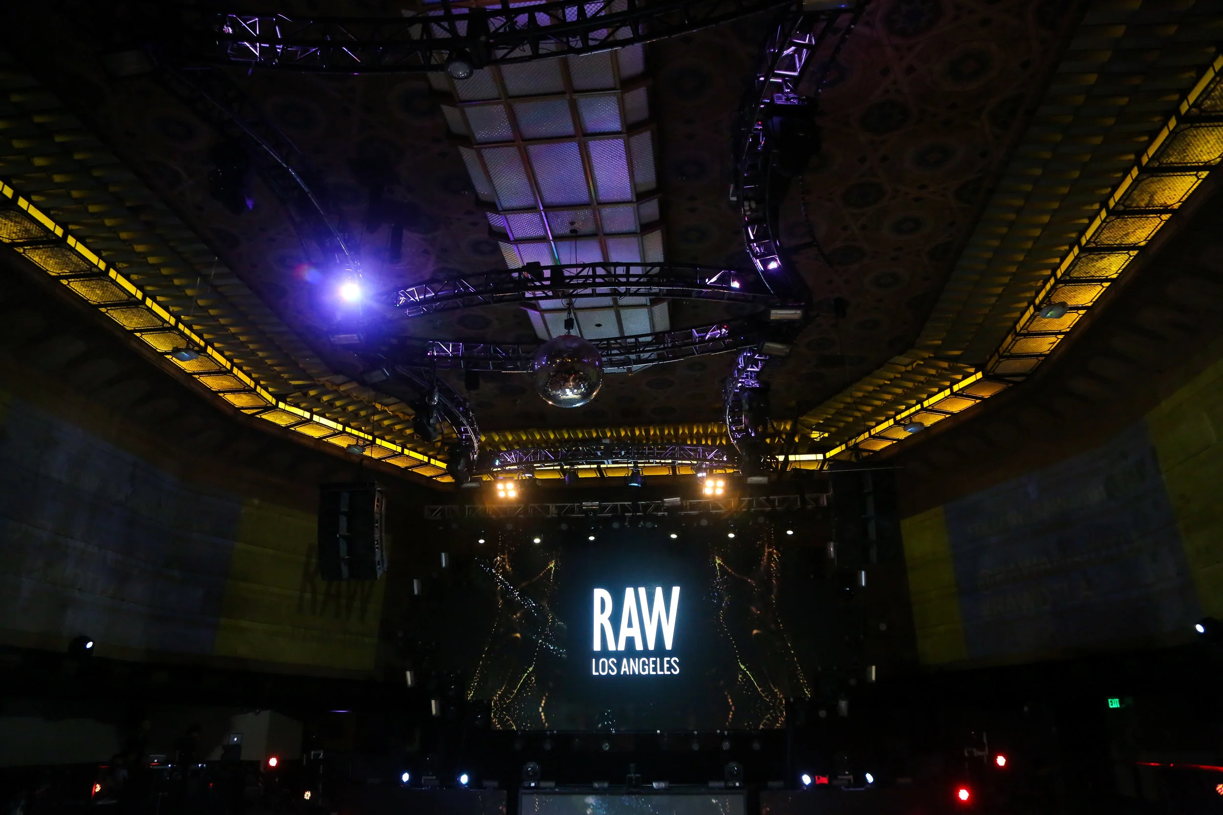 The Venue... The show was held at Exchange LA Photo credit: axyz3