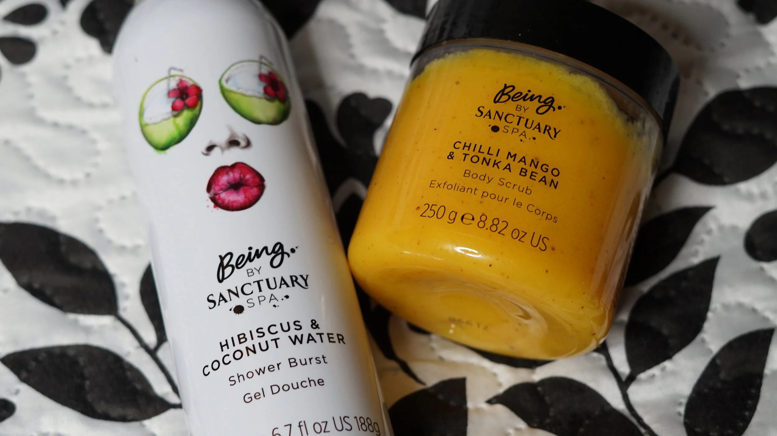 Soft and smooth skin using Being Body Scrub