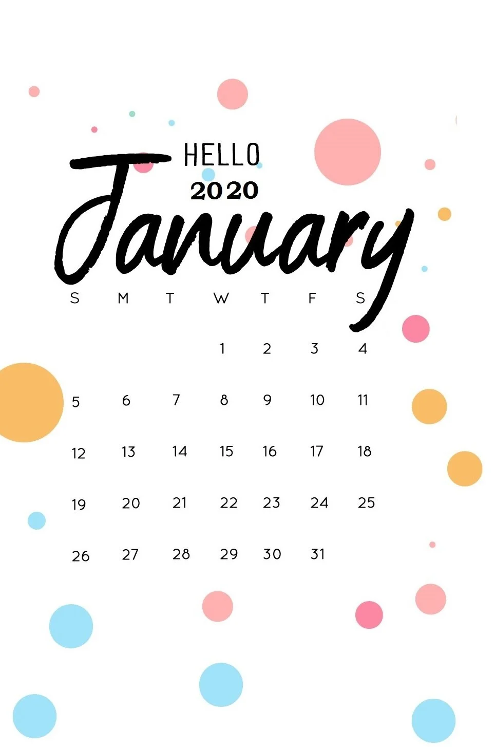 January 2020 Events