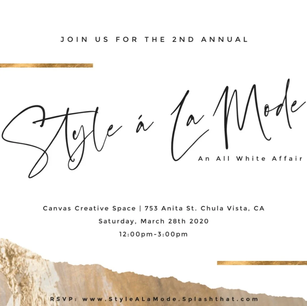 Upcoming Event: Style a La Mode - Spring Edition (postponed)