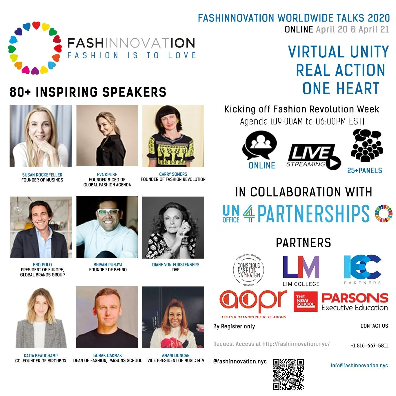 Fashion Revolution Week : Fashinnovation Worldwide Talks 2020