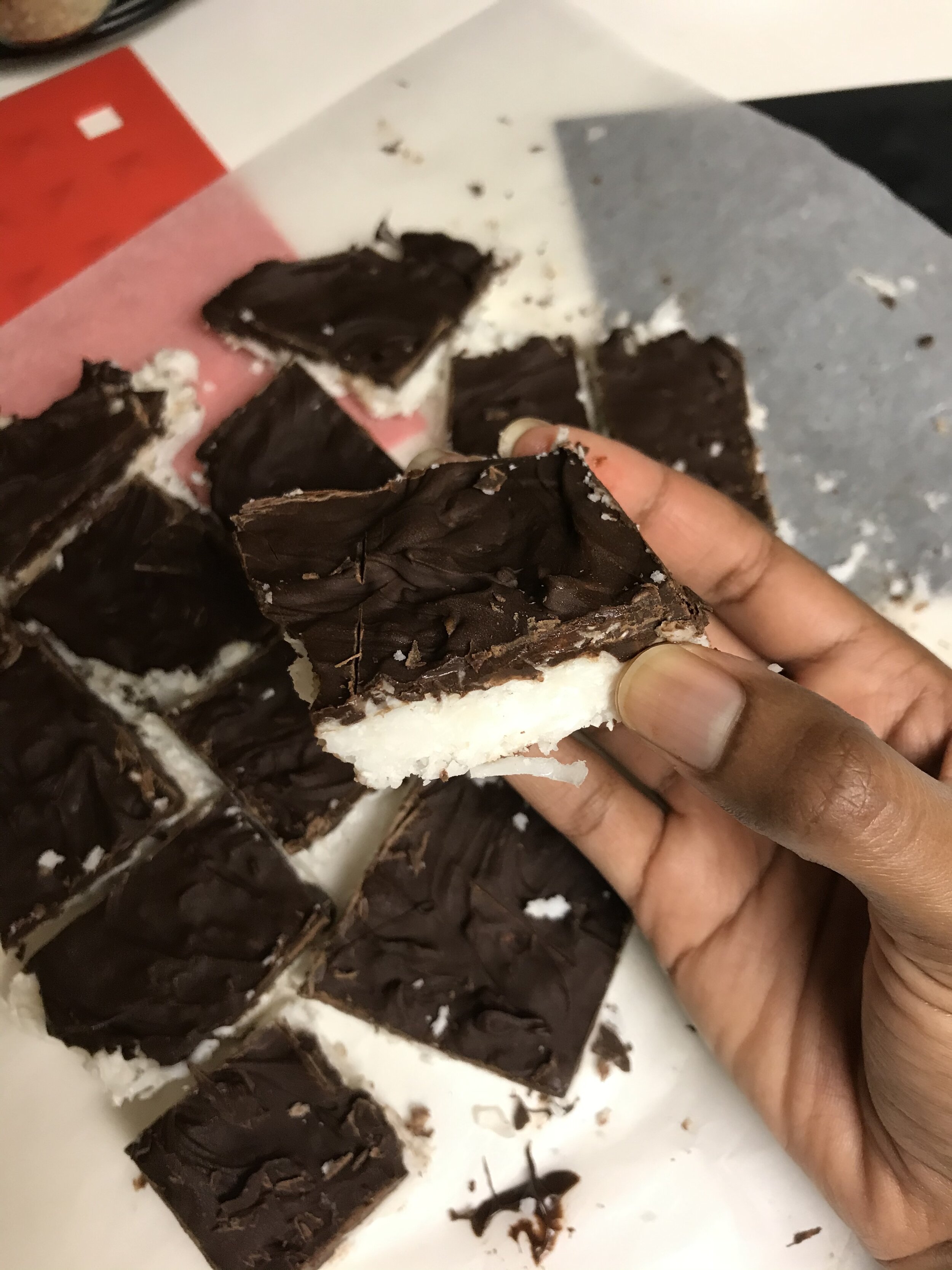 Chocolate Coconut Squares