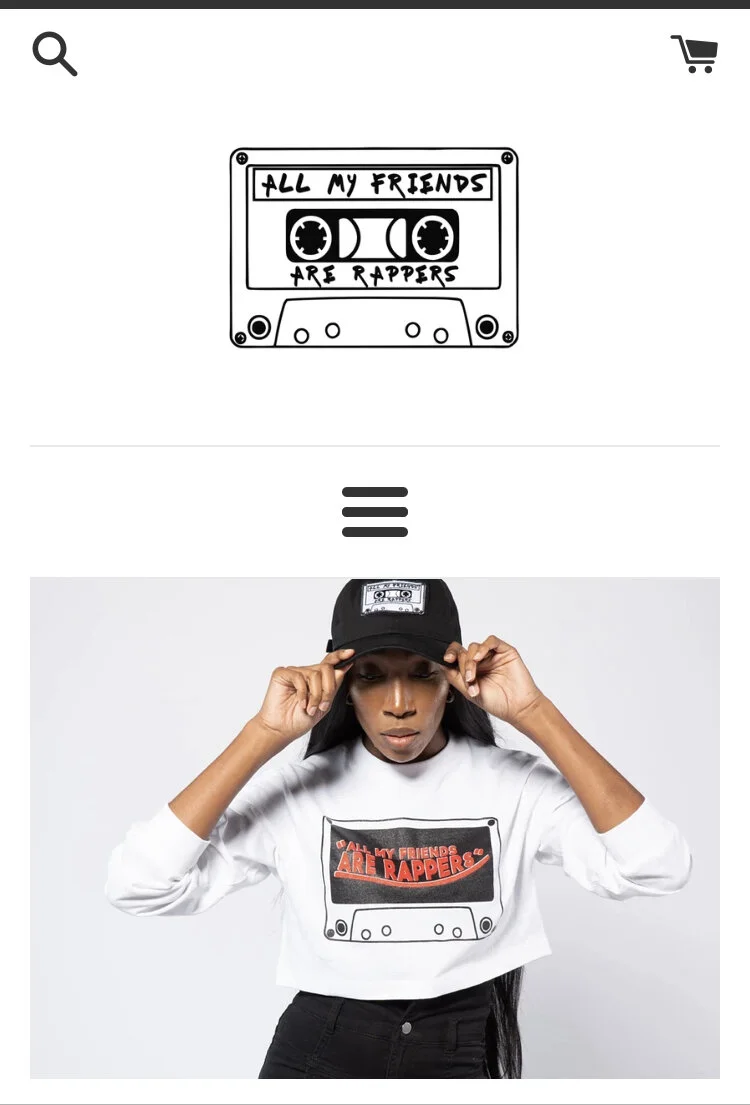All My Friends Are Rappers Merch 