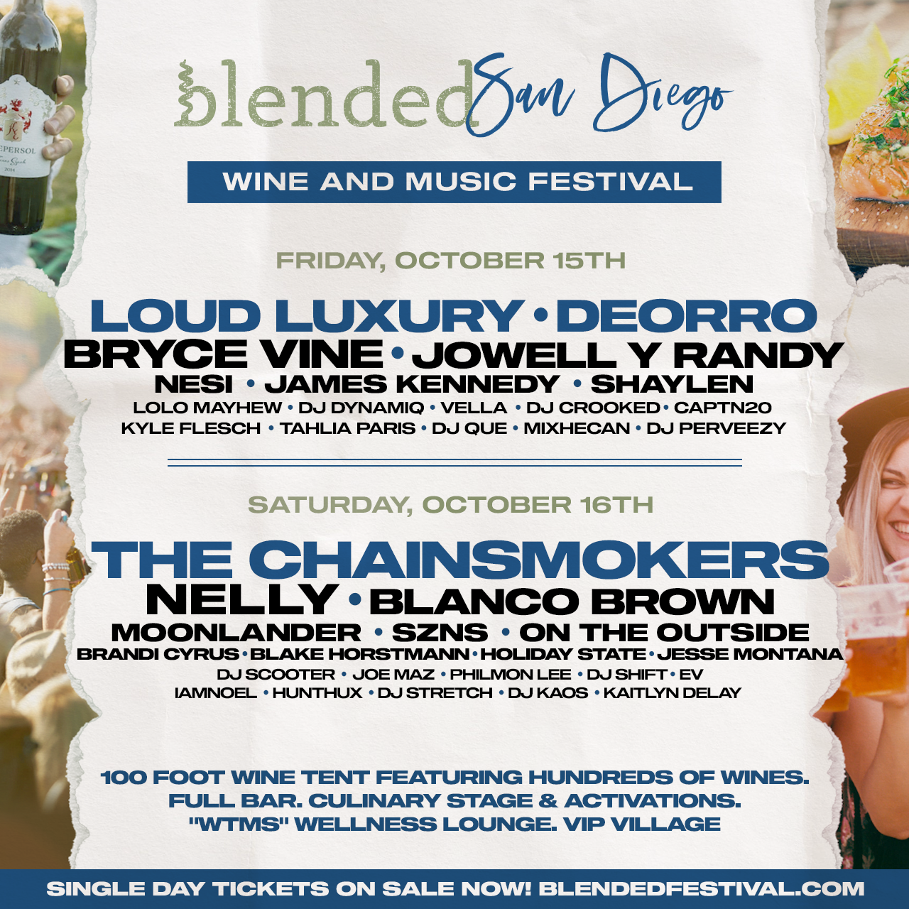 Blended Festival San Diego - October 15th and 16th