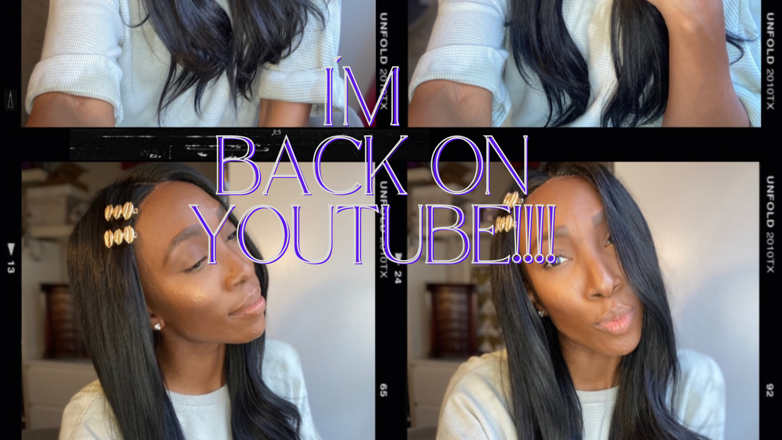 I'm back on You Tube!!!!!