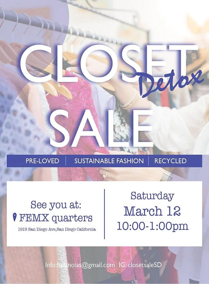 Come and Shop My Closet!!! - Closet Sale Event (San Diego)