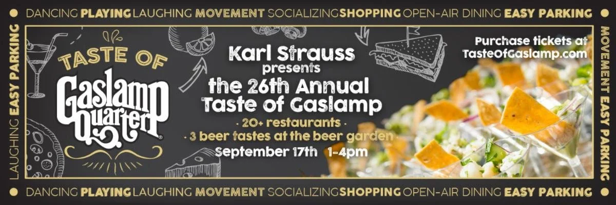 The 26th Annual Taste of Gaslamp