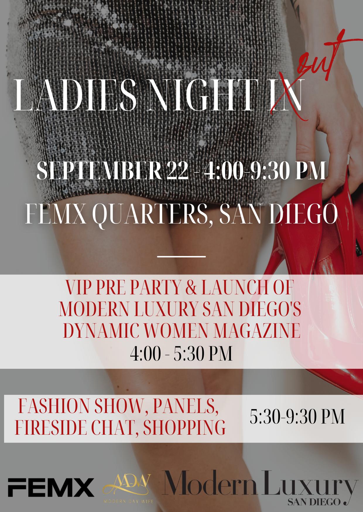Ladies Night Out Sept. 22nd in San Diego / Modern Luxury SD September Issue Launch