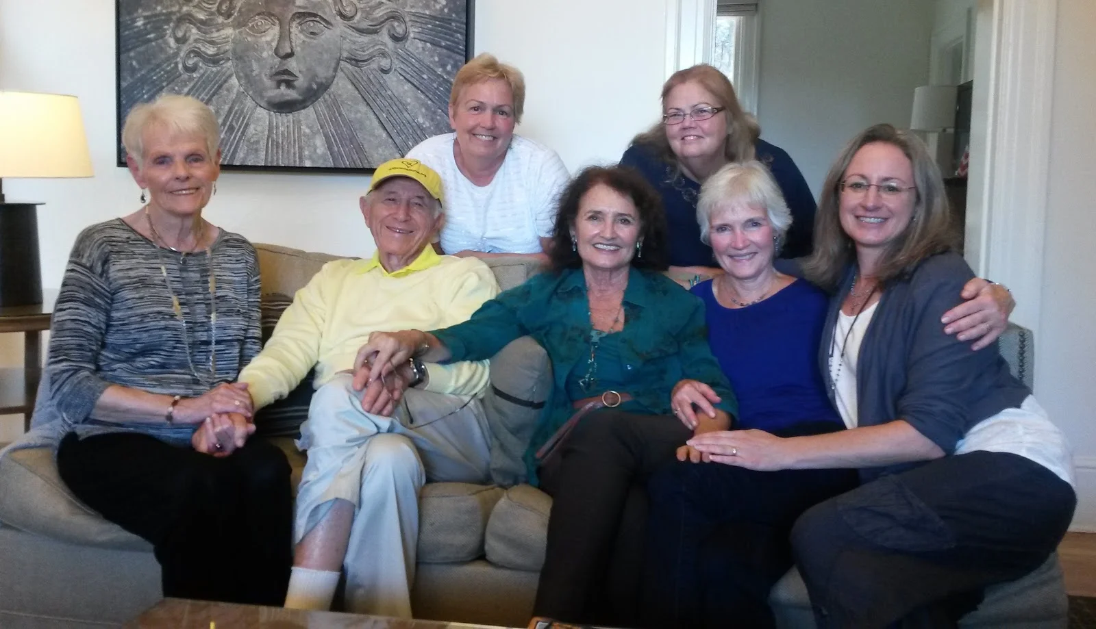 Heartlight Council members with Jerry and Diane at the 2014 International Conference, celebrating the 40th Anniversary of Attitudinal Healing and Jerry’s 90th birthday.