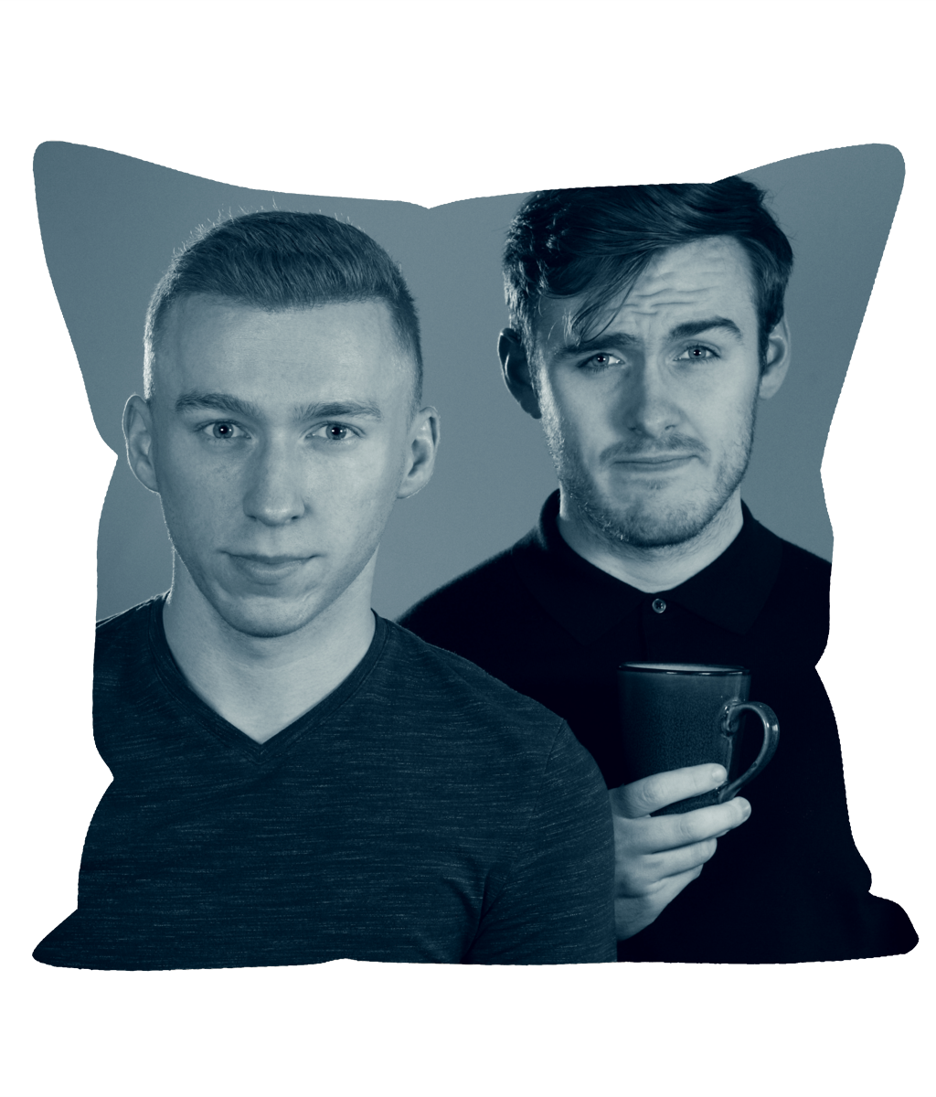 This is a mock-up of how it’ll look. The back will also have the Dodging Death Podcast logo! It’ll be of decent quality - certainly very usable - but don’t expect John Lewis standard of soft furnishing. More of a two pack from B&M. As we say though, it’s free and exclusive.