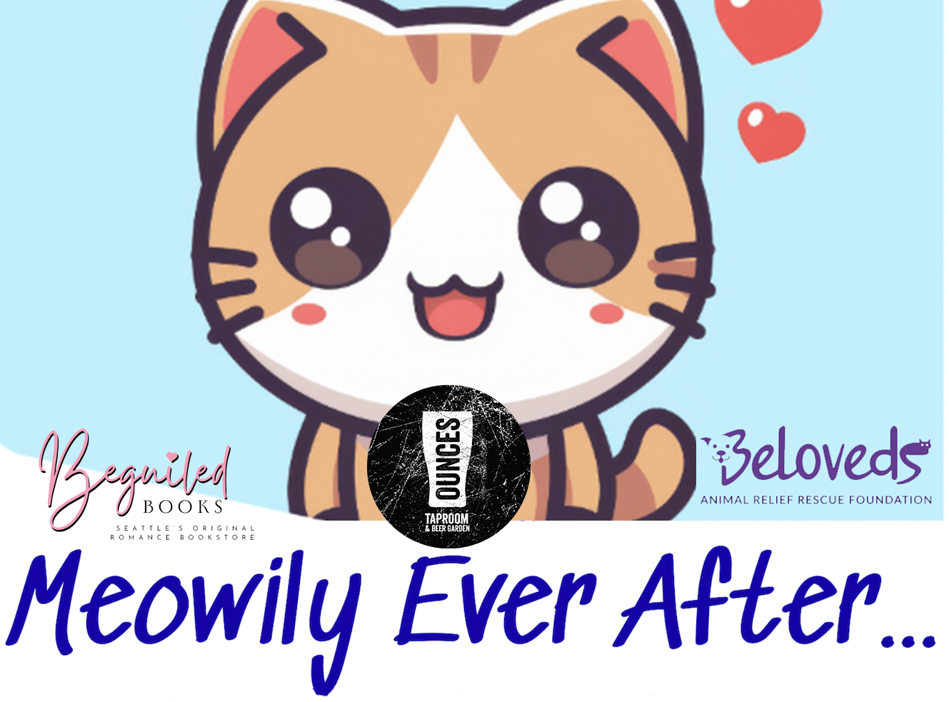 Meowily Ever After... (kittens, books &amp; beer!)