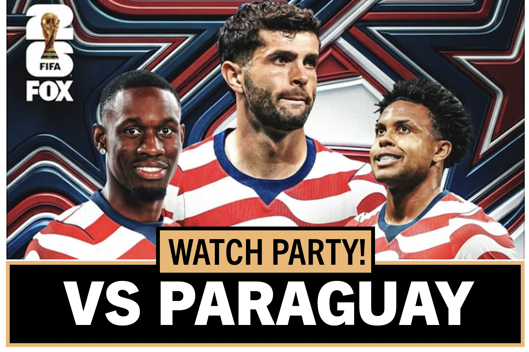 World Cup Watch Party! USA vs Paraguay