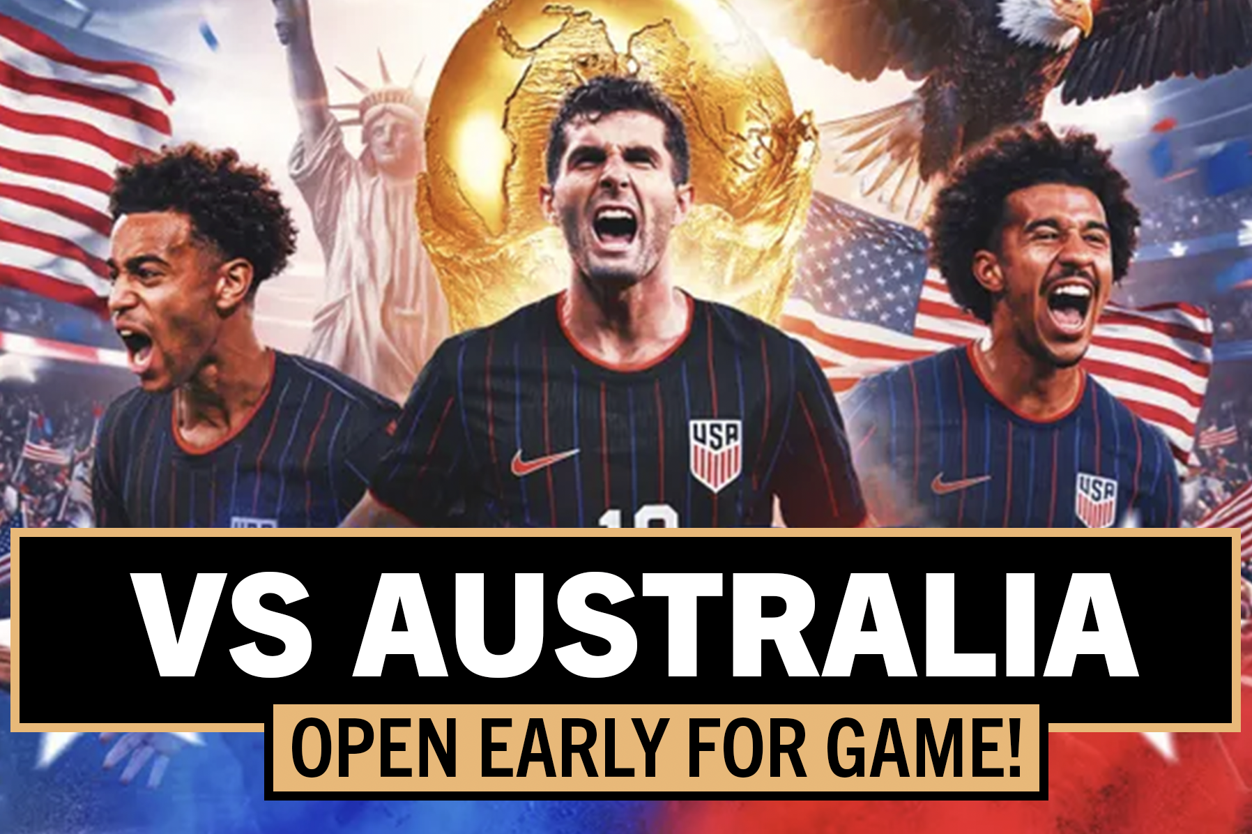 World Cup Watch Party! USA vs Australia