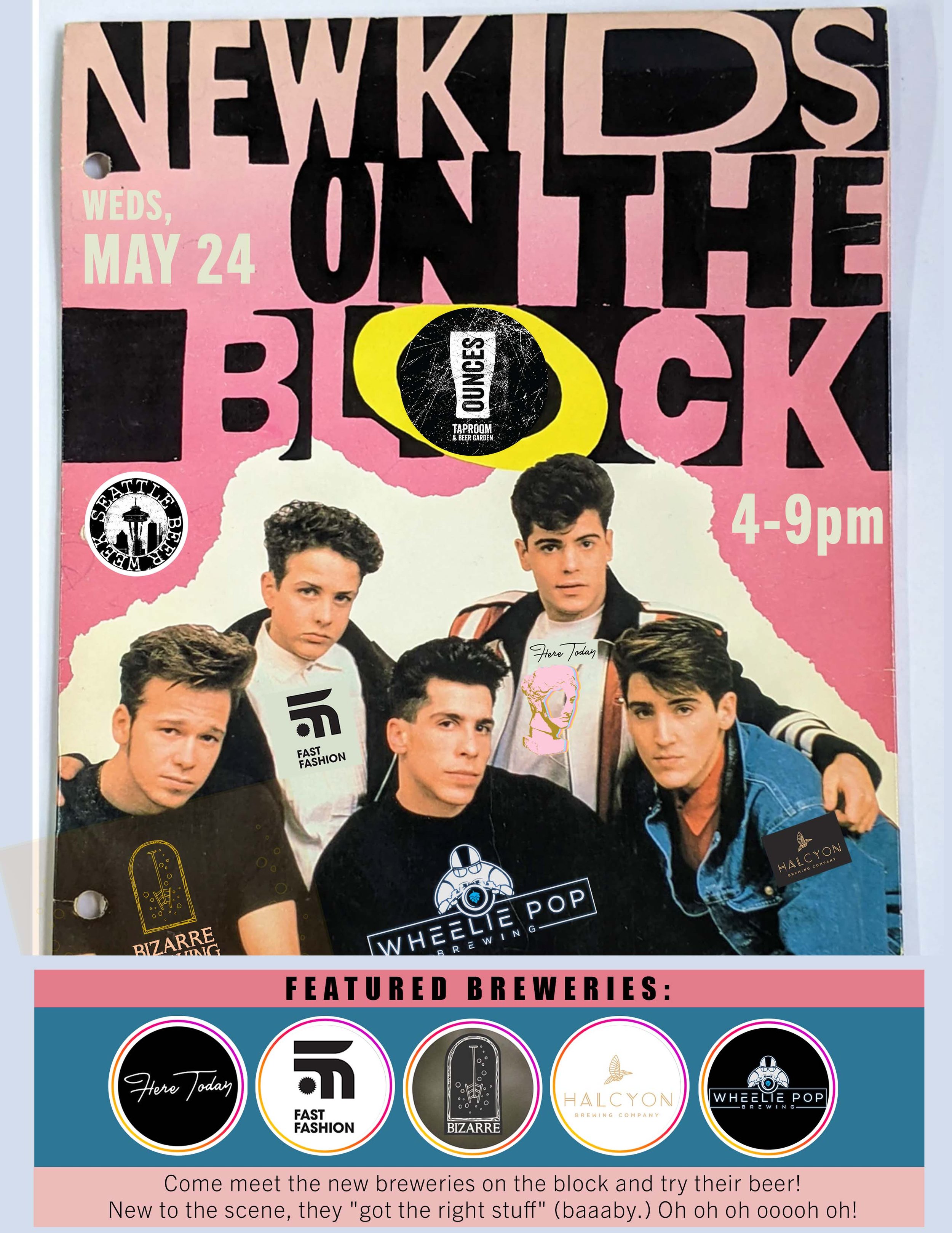 New Kids On the Block Group Poster – HeatherDawn14 LLC