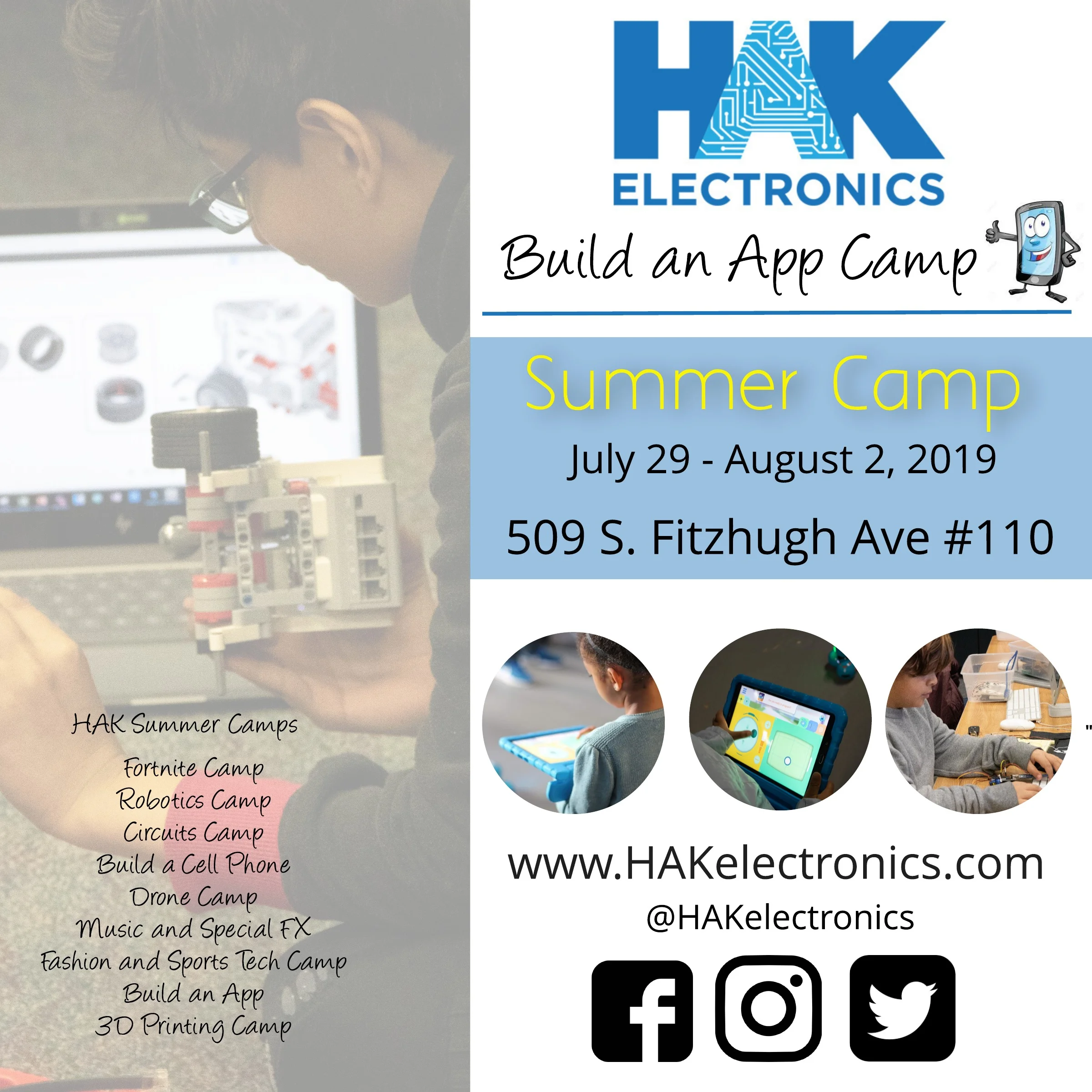 Build an App - July 29th- Aug 2nd