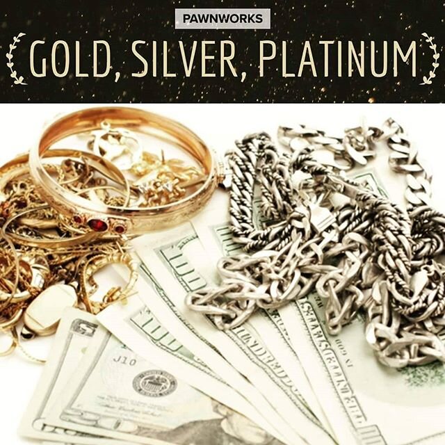 Precious metals are on the rise!

WE PAY TOP DOLLAR FOR YOUR GOLD, SILVER, JEWELRY, PLATINUM, WATCHES, COINS AND MORE.
Do you have an outdated or broken piece of jewelry that you&rsquo;d like to sell? Cash it in at PawnWorks!
We have a professional a