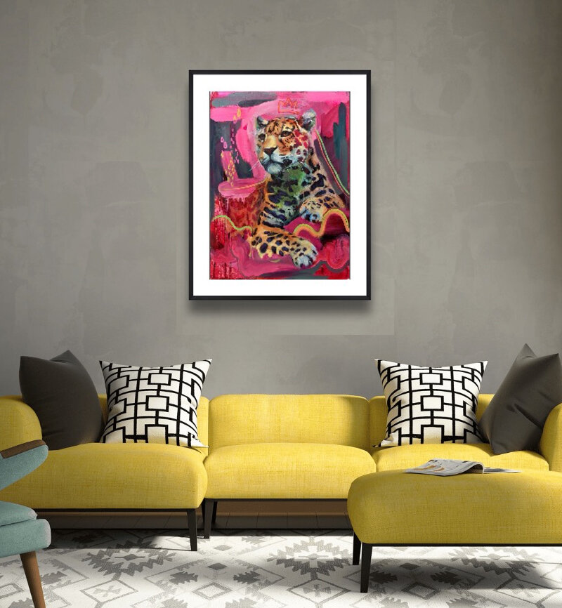 Poised Framed Print