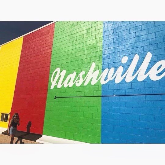 Excited to get back to one of the cities that inspires us most. 
June is coming soon! 😍😍😍
💛❤️💚💙 excited to see you @ajayeismyname 
.
.
.
#nashville #tourist #travelguide #nashvilletravel #mural #art #rainbow