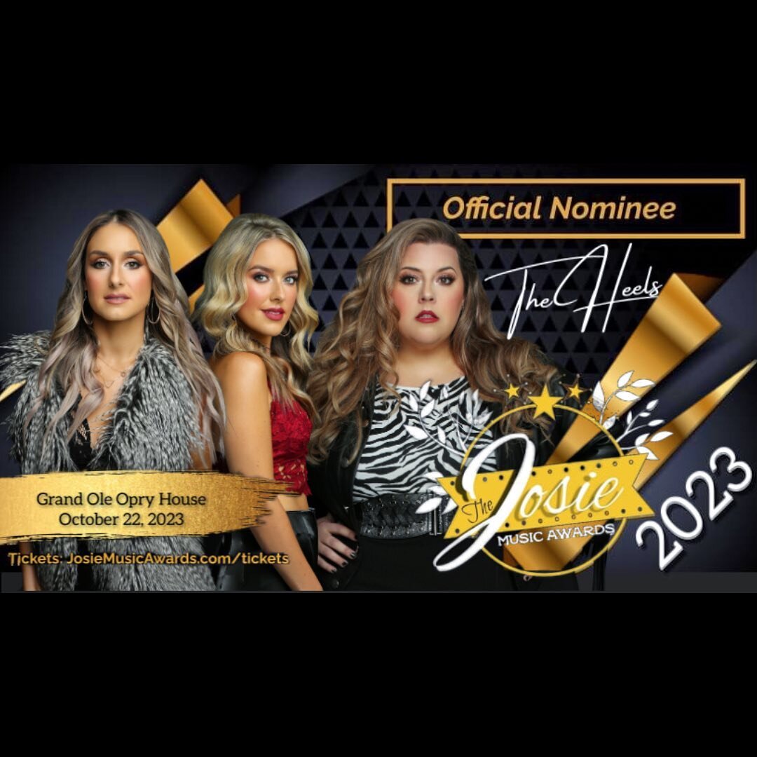 Thank you @josiemusicawards for the Country Group Of The Year nomination! ✨ we are so grateful to be recognized in the worlwide indie music community. Can&rsquo;t wait to see everyone again in October! &hearts;️&hearts;️&hearts;️

#groupoftheyear #co