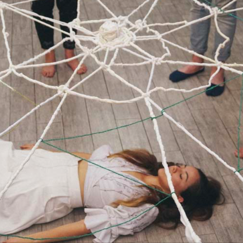 Zaida Adriana Goveo Balmaseda Textile Artist Zaida will continue her exploration of movement, meditation, and lacemaking