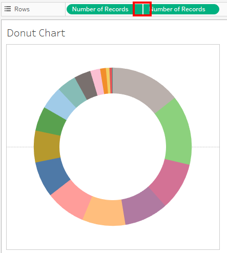 How To Make Donut Chart In Tableau