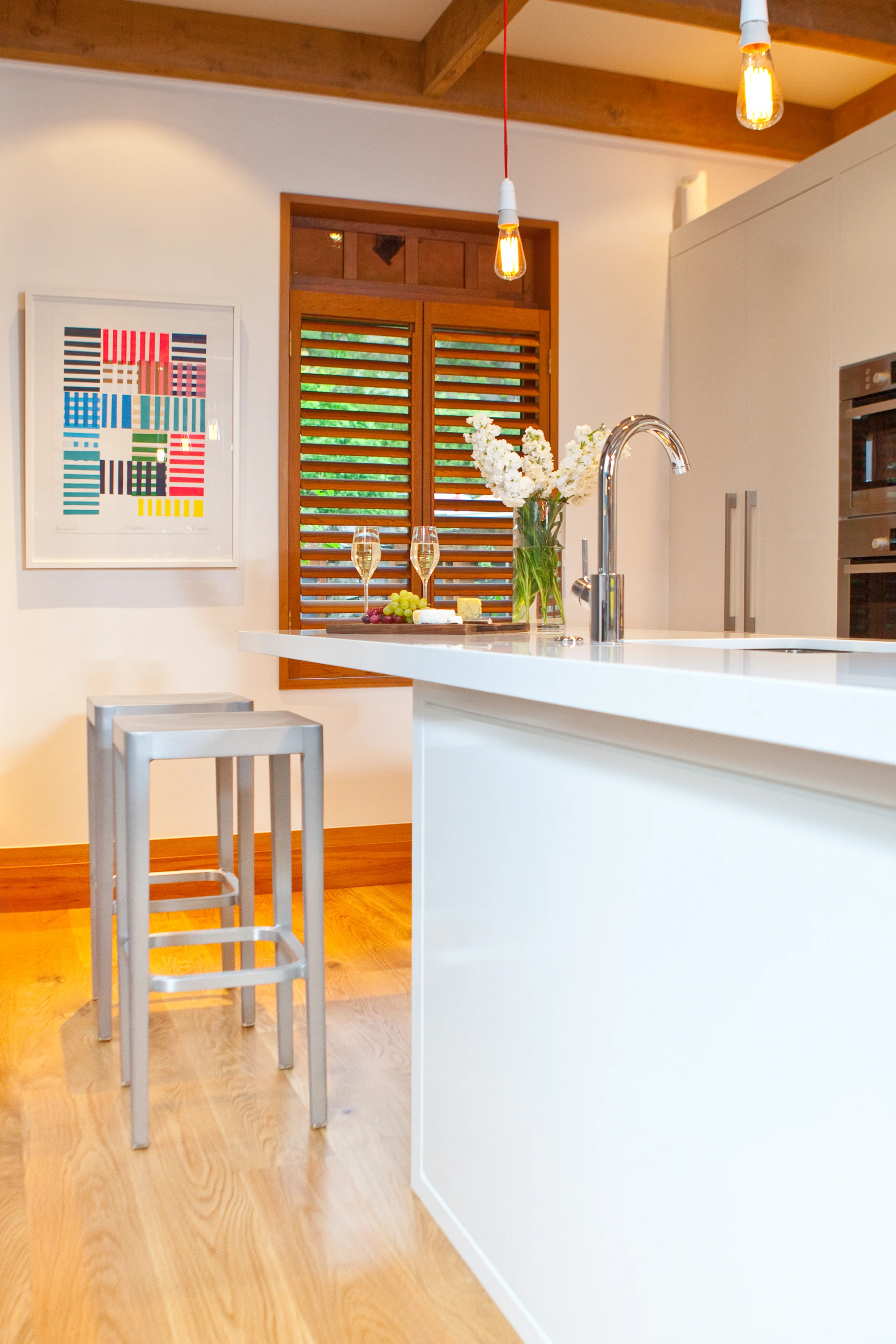Warm White Kitchen Design NZ
