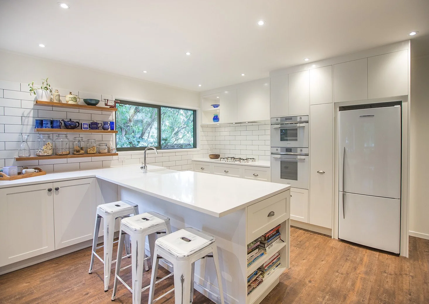 Classic White Kitchen Design NZ