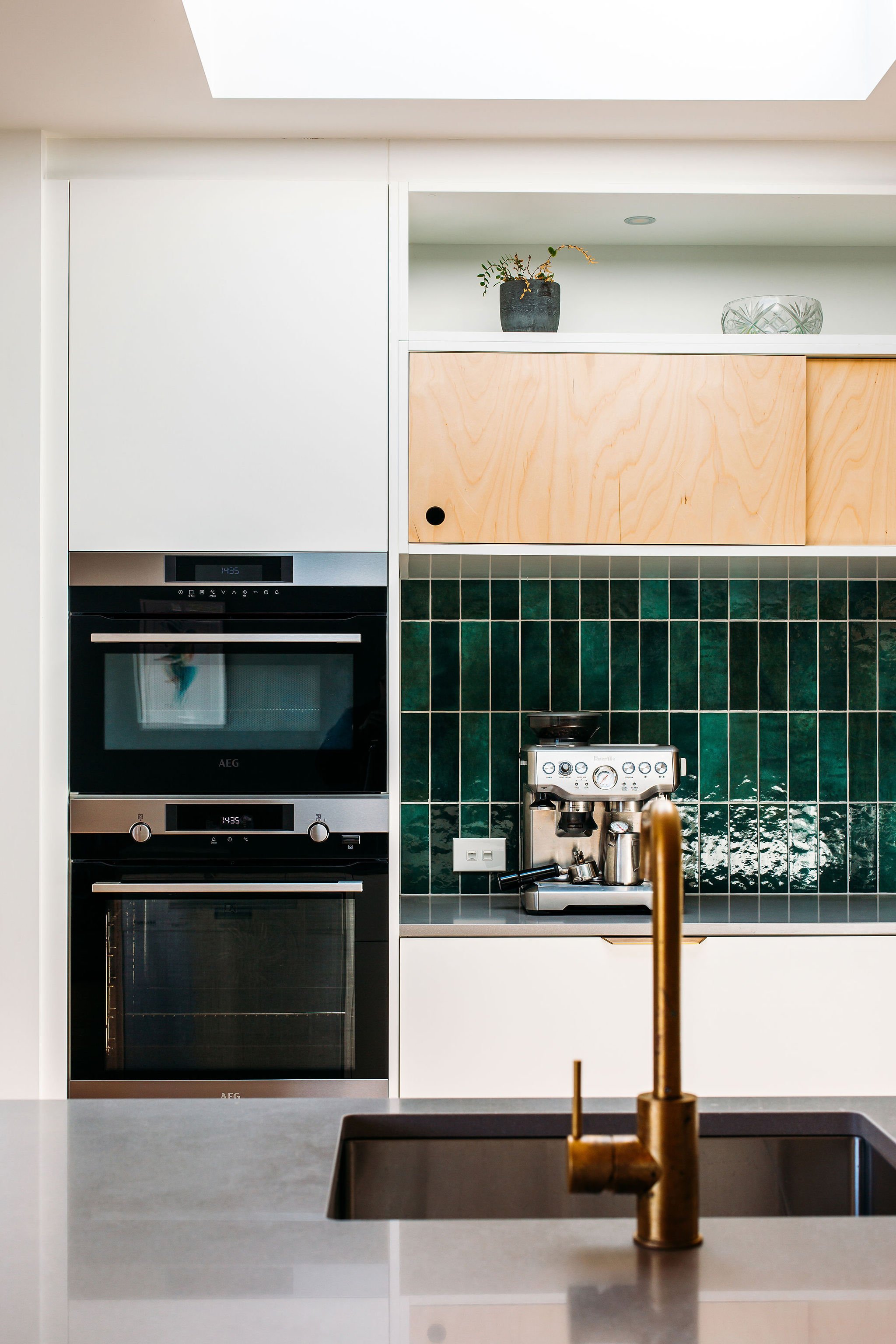 HelloHomeInteriors_Green tile kitchen design nz_49.jpg