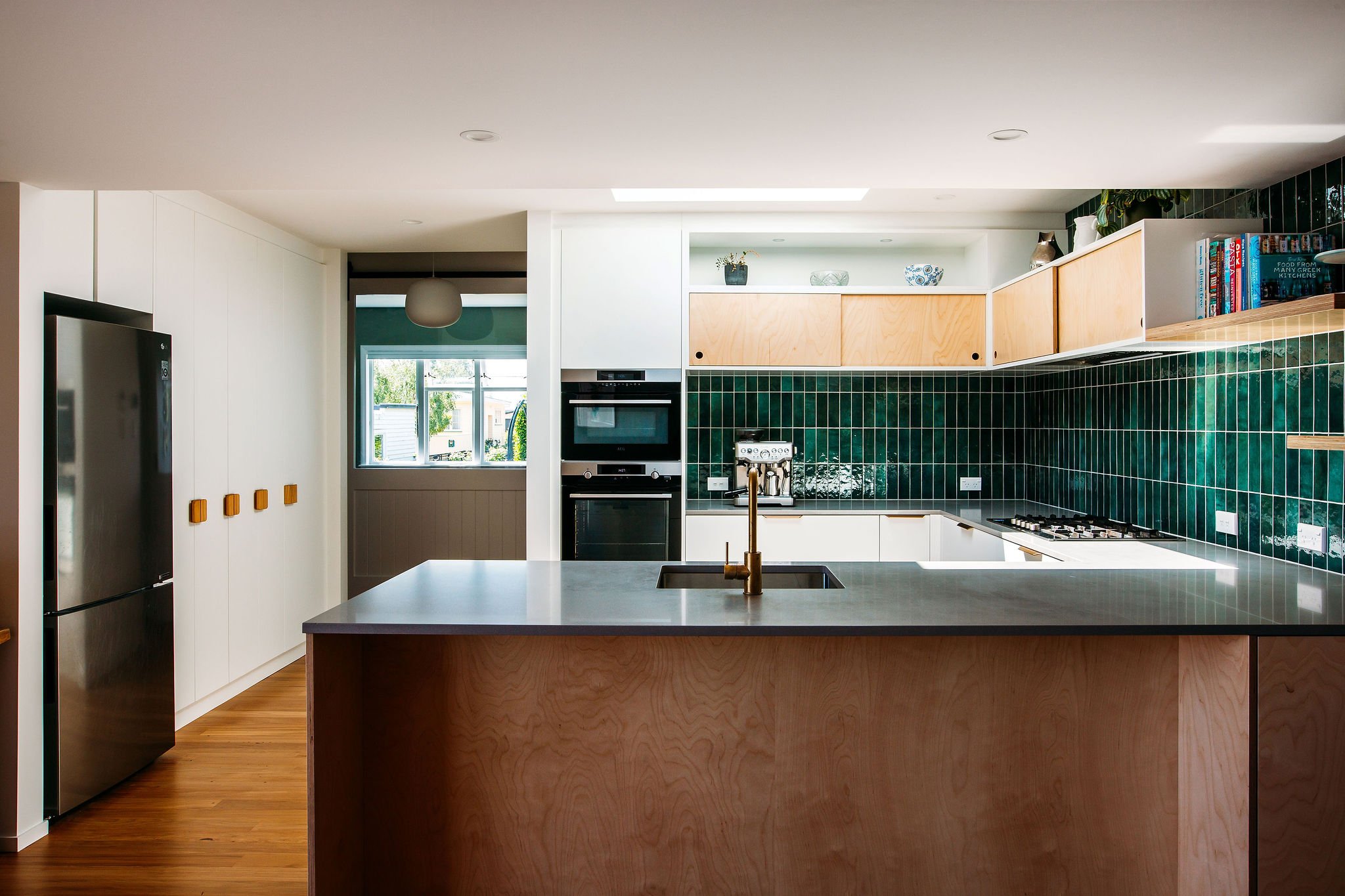 HelloHomeInteriors_Green tile kitchen design nz_52.jpg