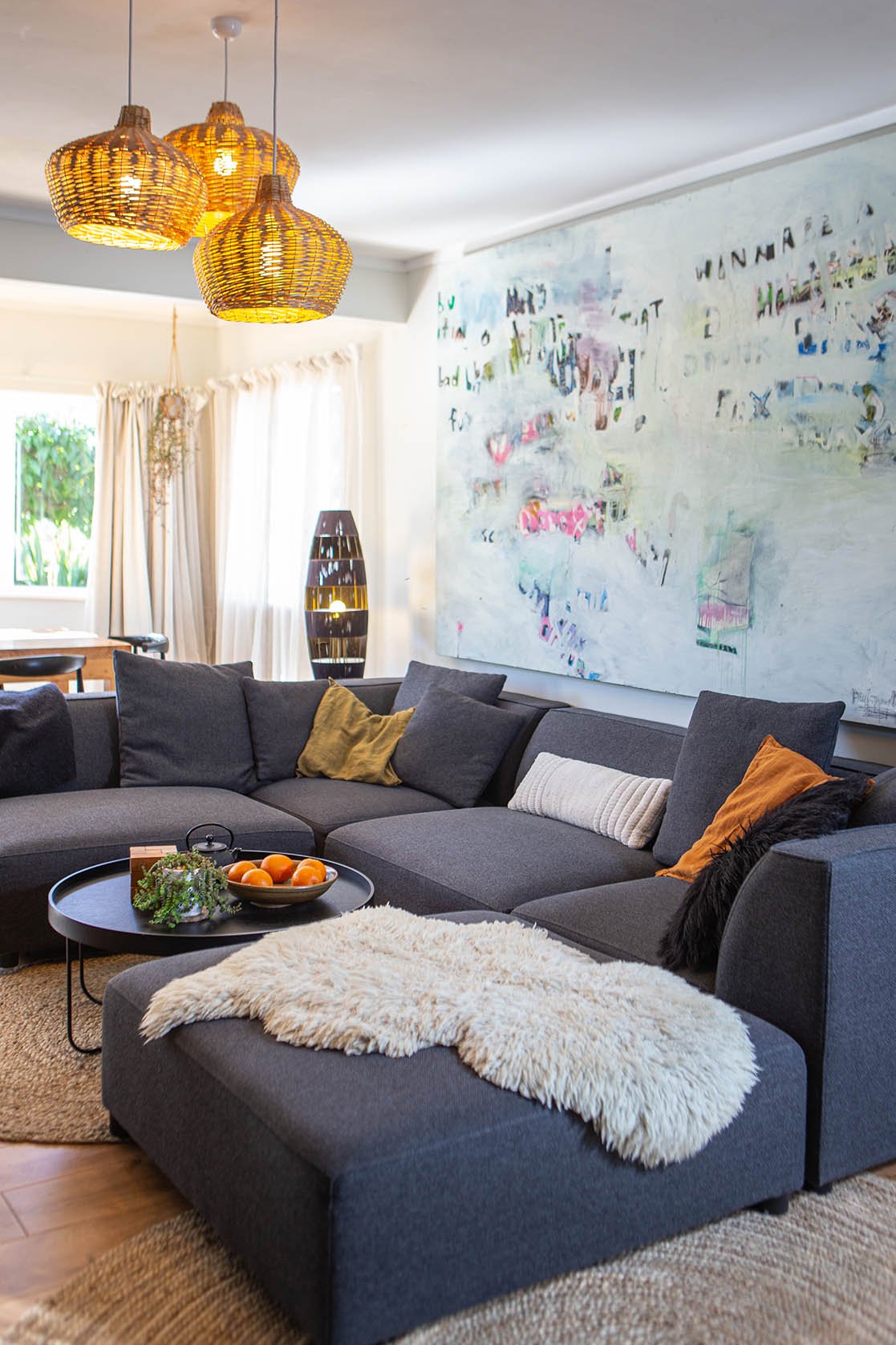 Naturalistic Home - Living Room