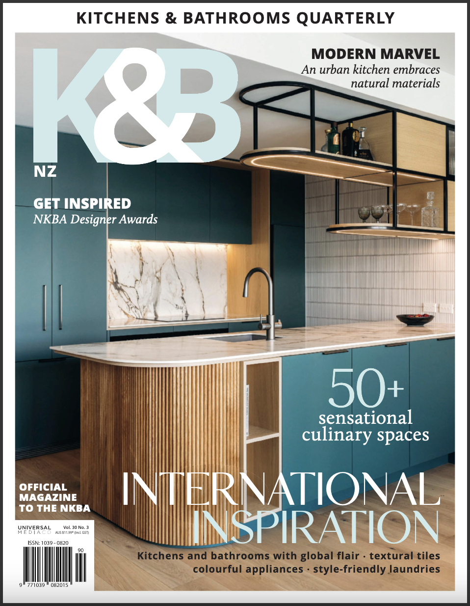 KITCHEN & BATHROOM QUARTERLY COVER. OCT 2023.