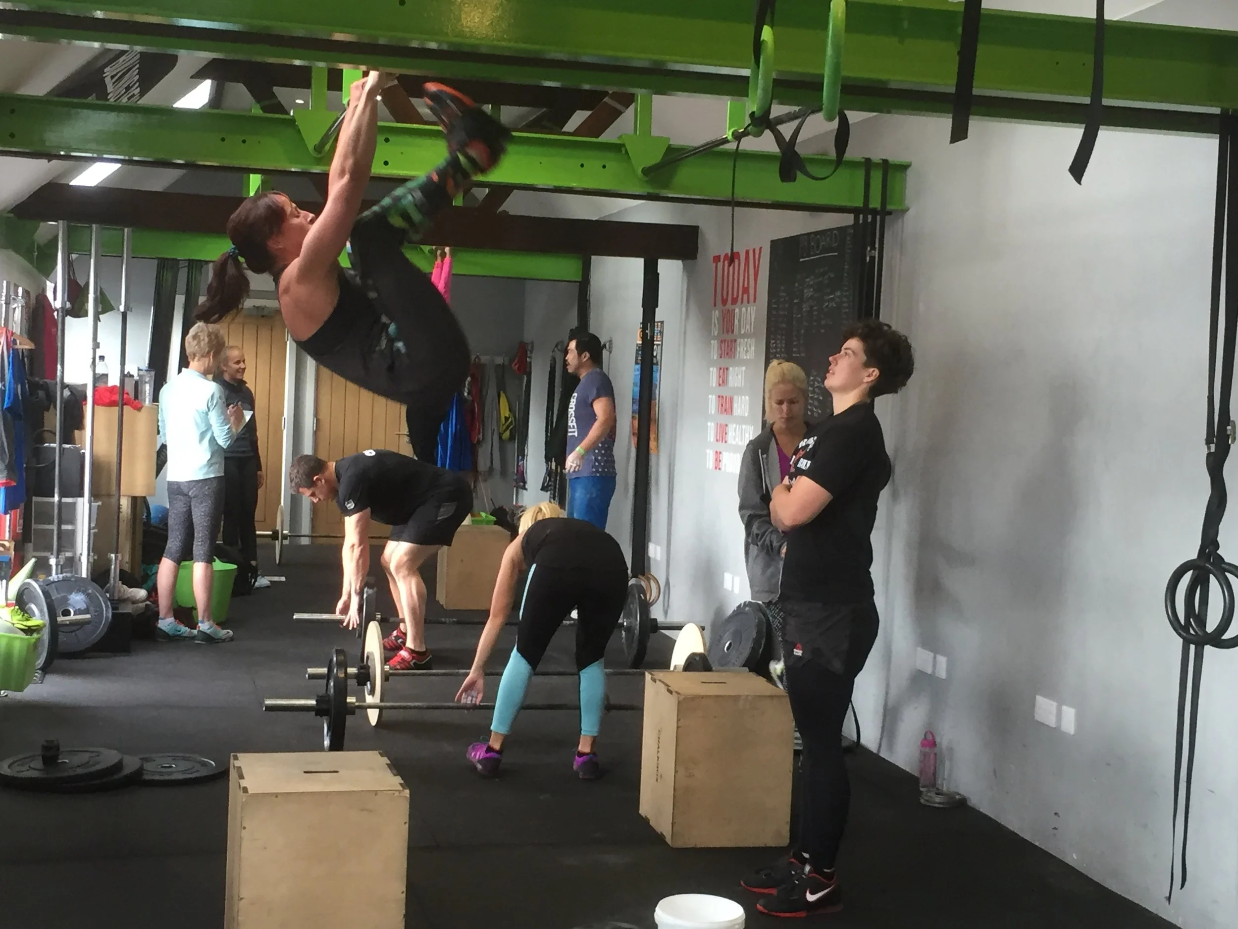 081116 Space to Sweat / STOH, Pull Ups & Carries