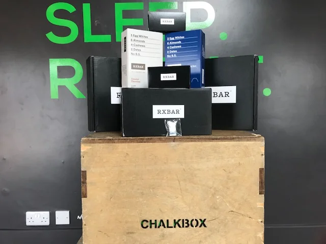 We are proud to call RX BAR our sponsor for the CHALKBOX Teens Fitness Throw Down .