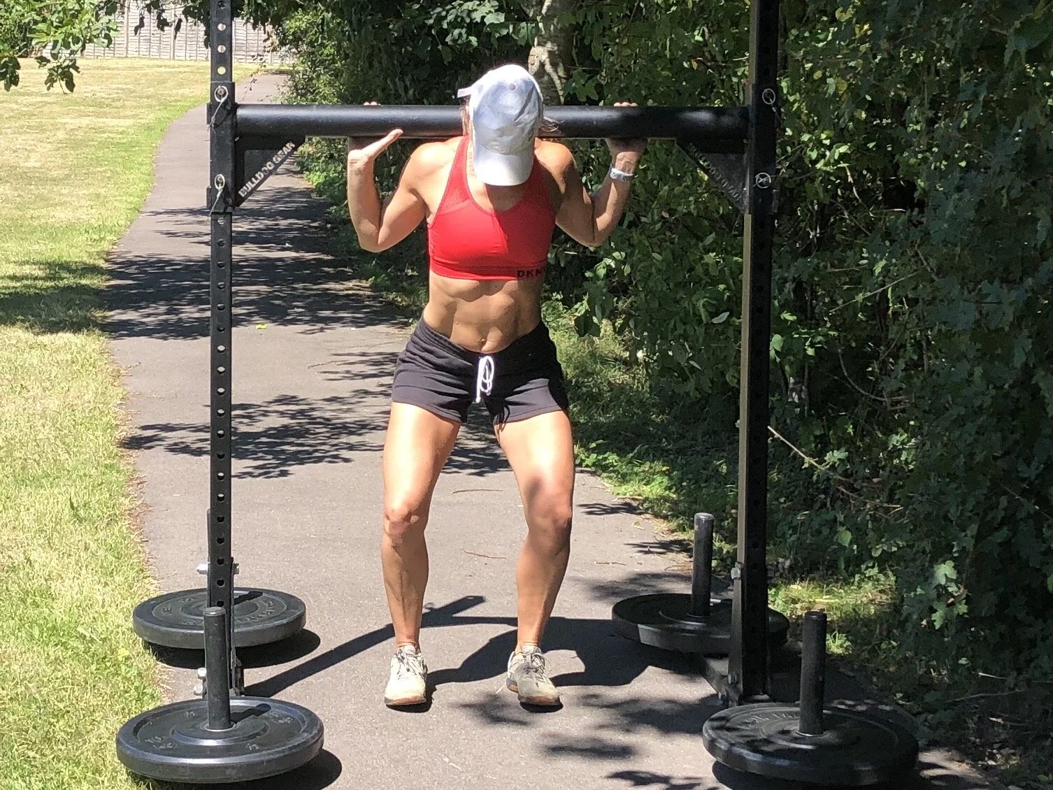 The before and after photos