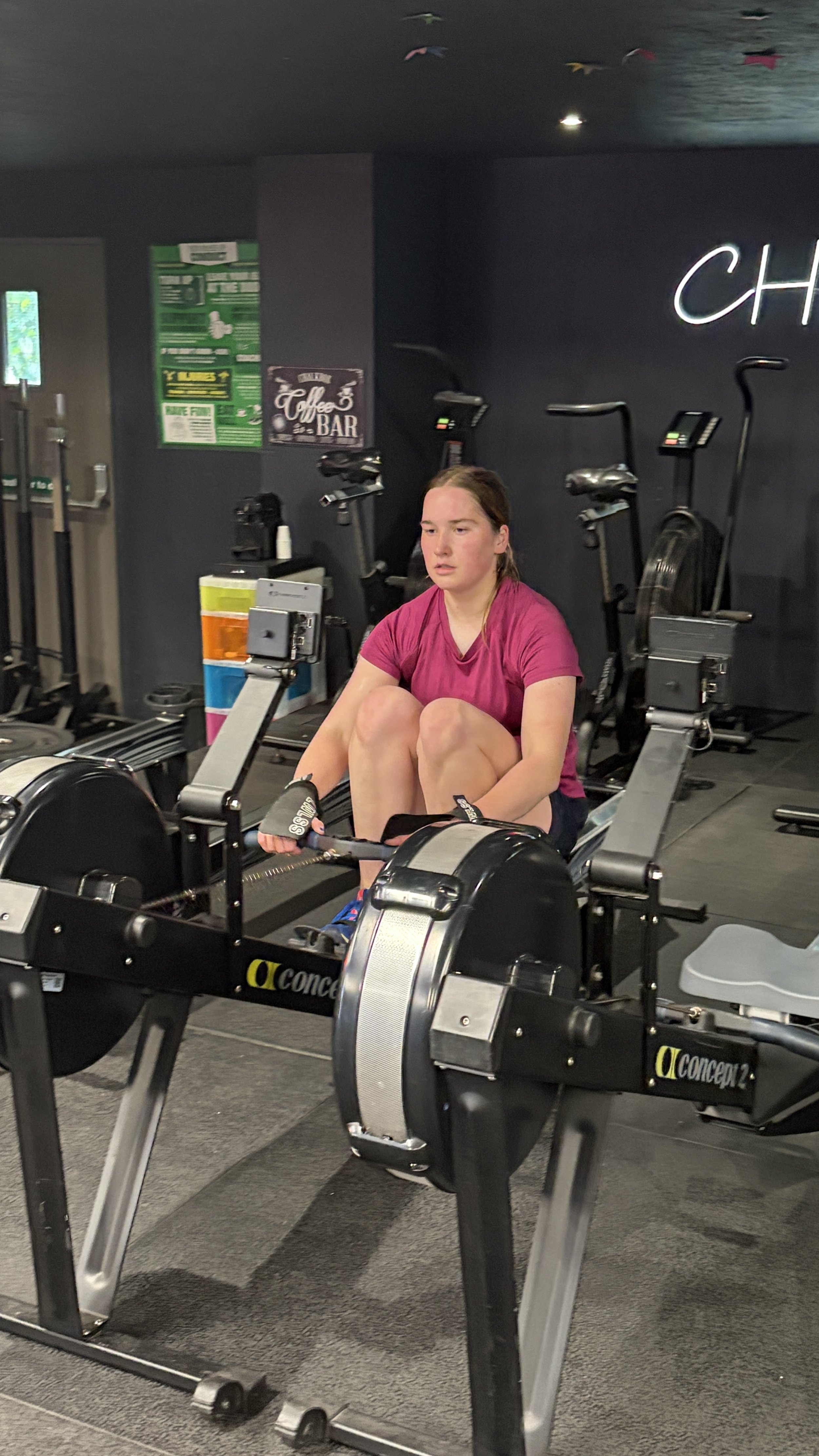 This week at the gym!      