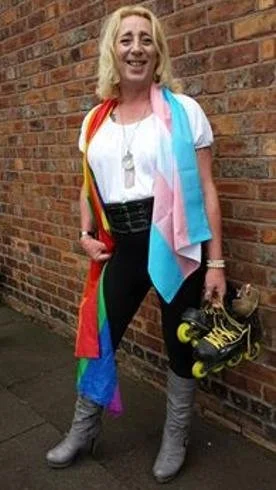 Imogen Christie was an active and passionate volunteer for Pride and other community organisations in Liverpool. She died in July 2021 aged just 57.