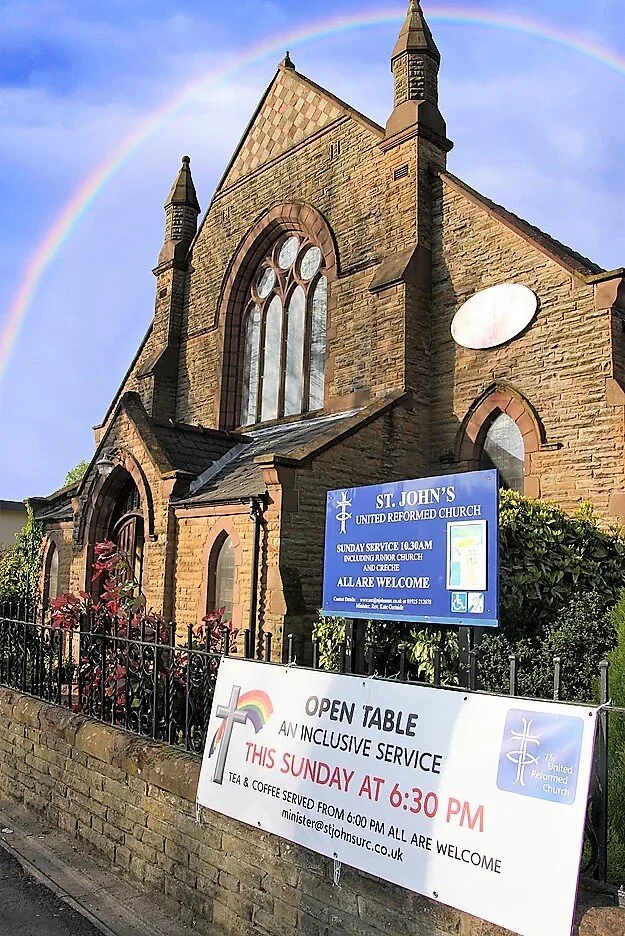  Open Table Warrington starts Sunday 12th July 2015 at St John’s United Reformed Church, Wilderspool Causeway, Warrington WA4 6QE. Refreshments from 6.00pm, Service from 6.30pm.  Find us on Facebook.  