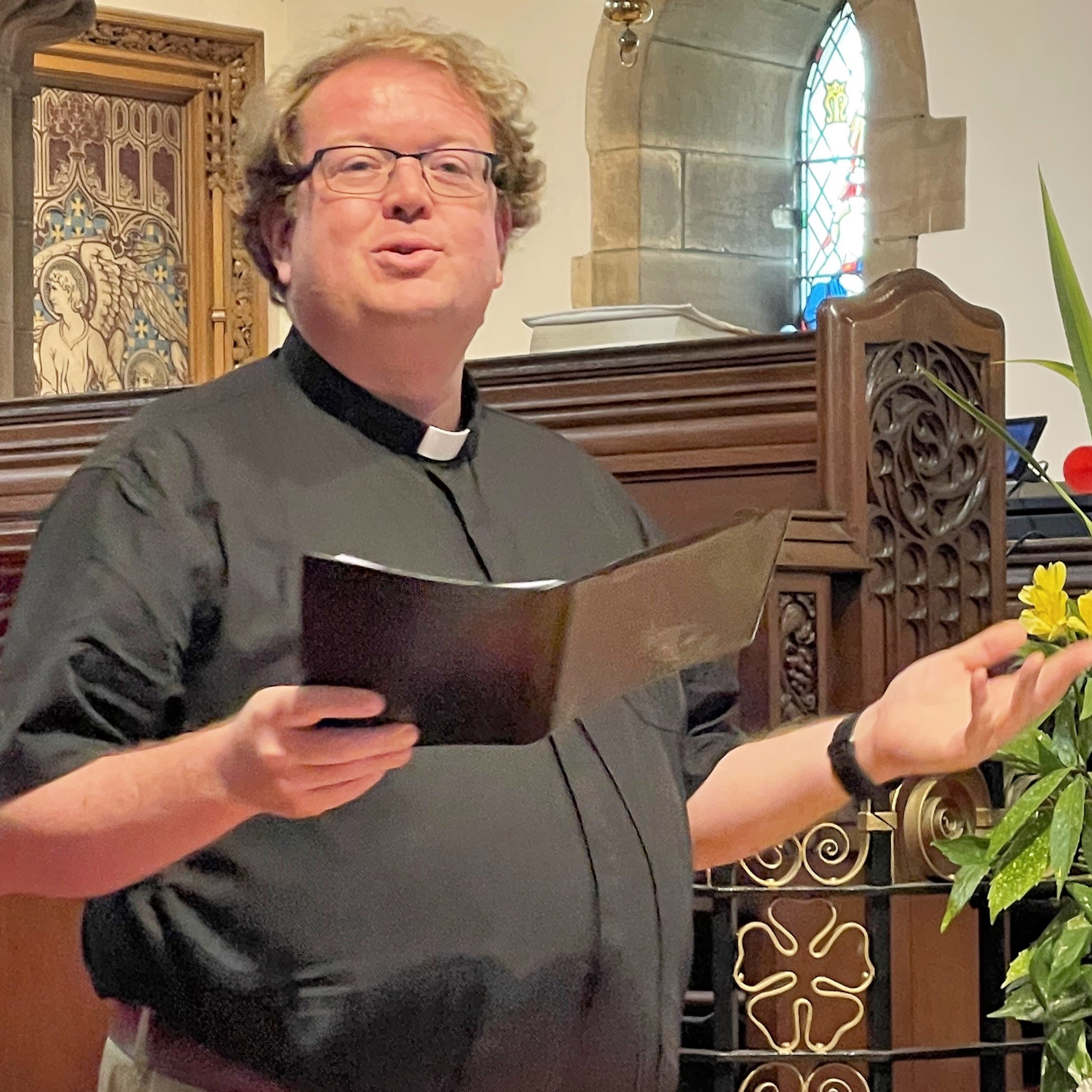  OTN Patron Revd Dr John Bradbury led our celebration of communion 