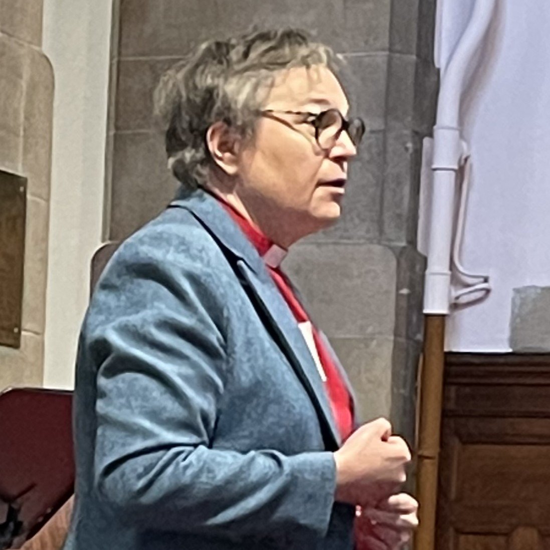  OTN Patron Revd Dr Rachel Mann gave a reflection on the reading ‘So do not worry about tomorrow, for tomorrow will bring worries of its own’ [Matthew 6]. 
