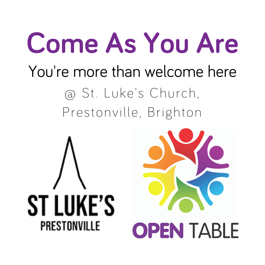 Come as you are - Open Table community consultation meeting 